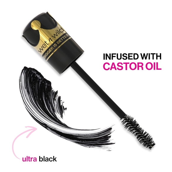 *3/15* NEW Wet n Wild Big Poppa Mascara Volumizing Lengthening Blackest Black - Picture 9 of 14